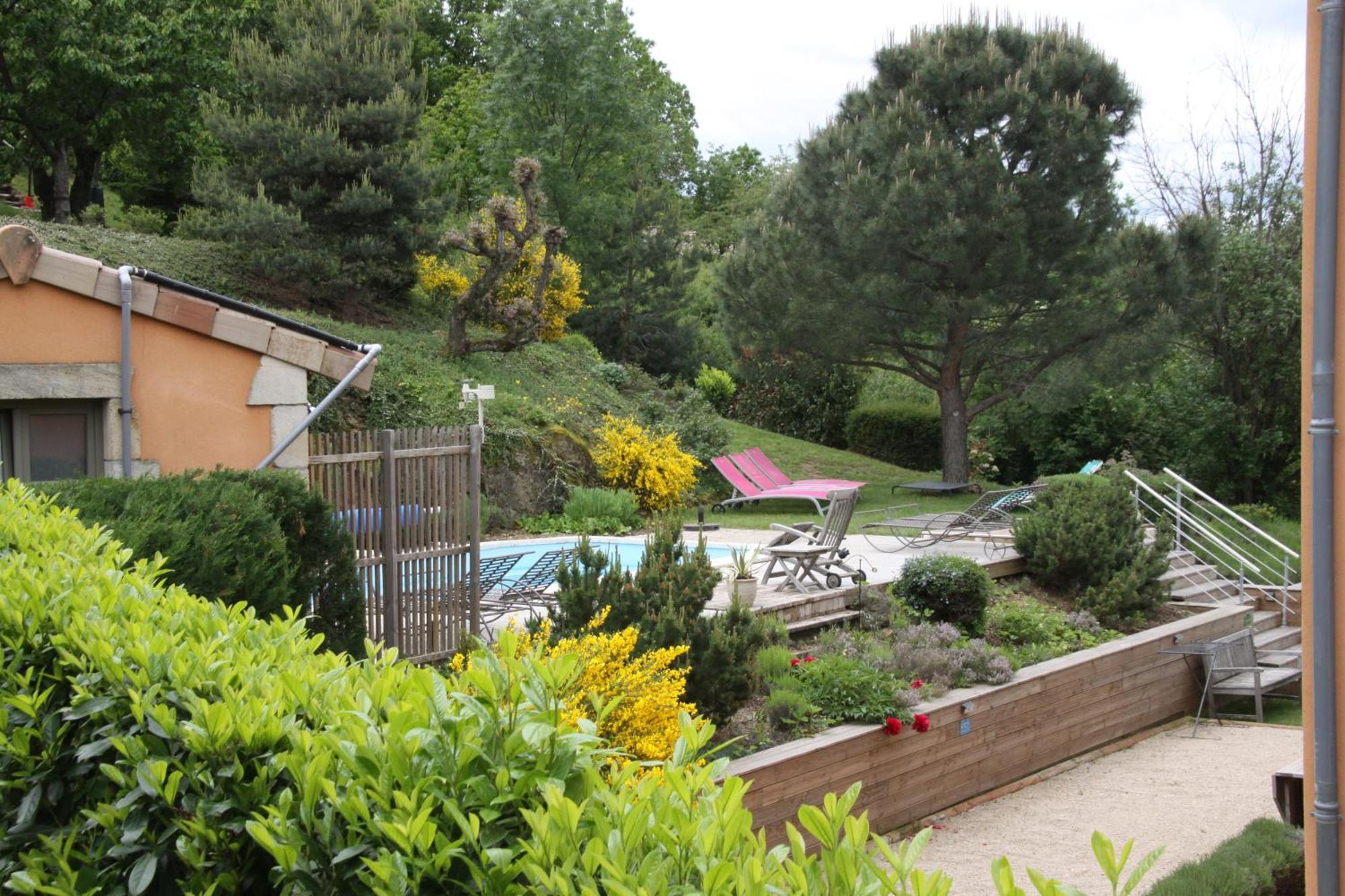 La Bastide De Fontaille Panzió Saint-Félicien Kültér fotó