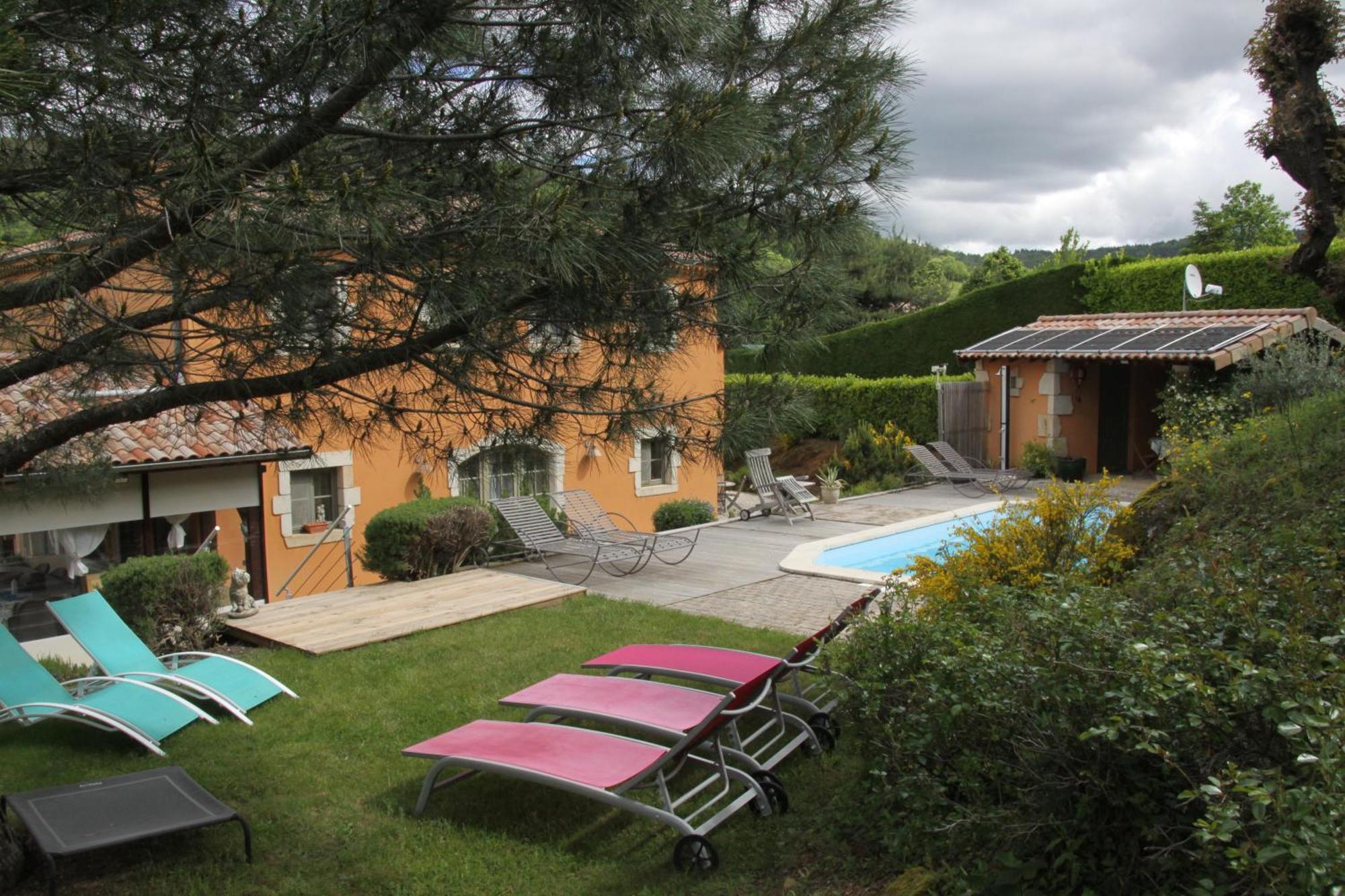 La Bastide De Fontaille Panzió Saint-Félicien Kültér fotó