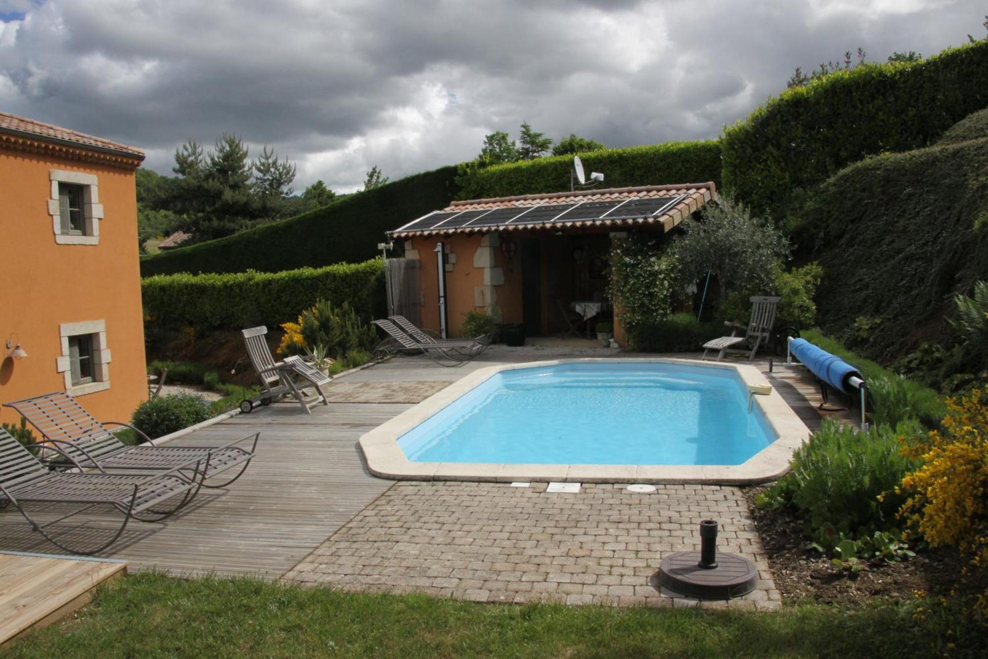 La Bastide De Fontaille Panzió Saint-Félicien Kültér fotó