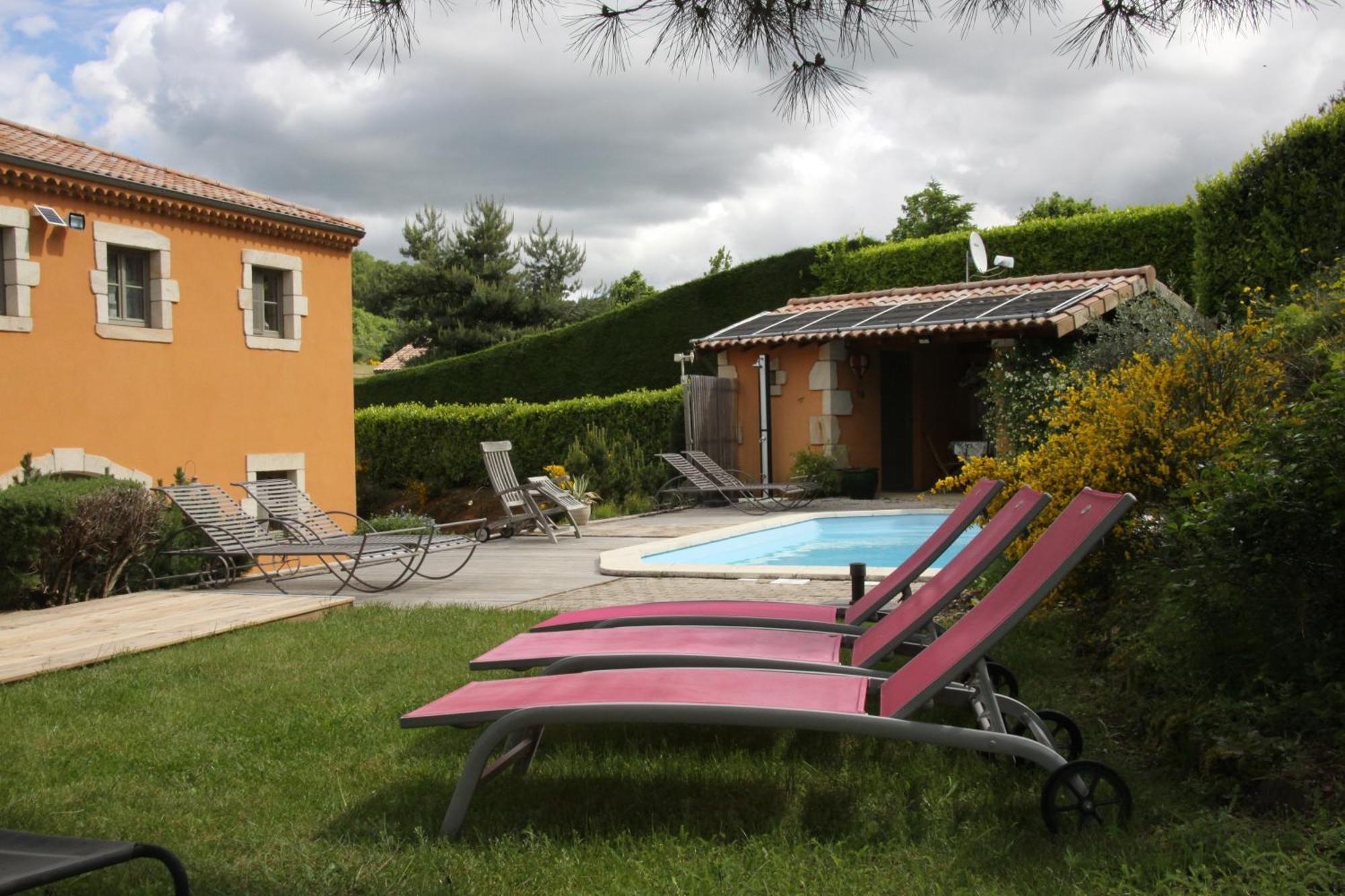 La Bastide De Fontaille Panzió Saint-Félicien Kültér fotó