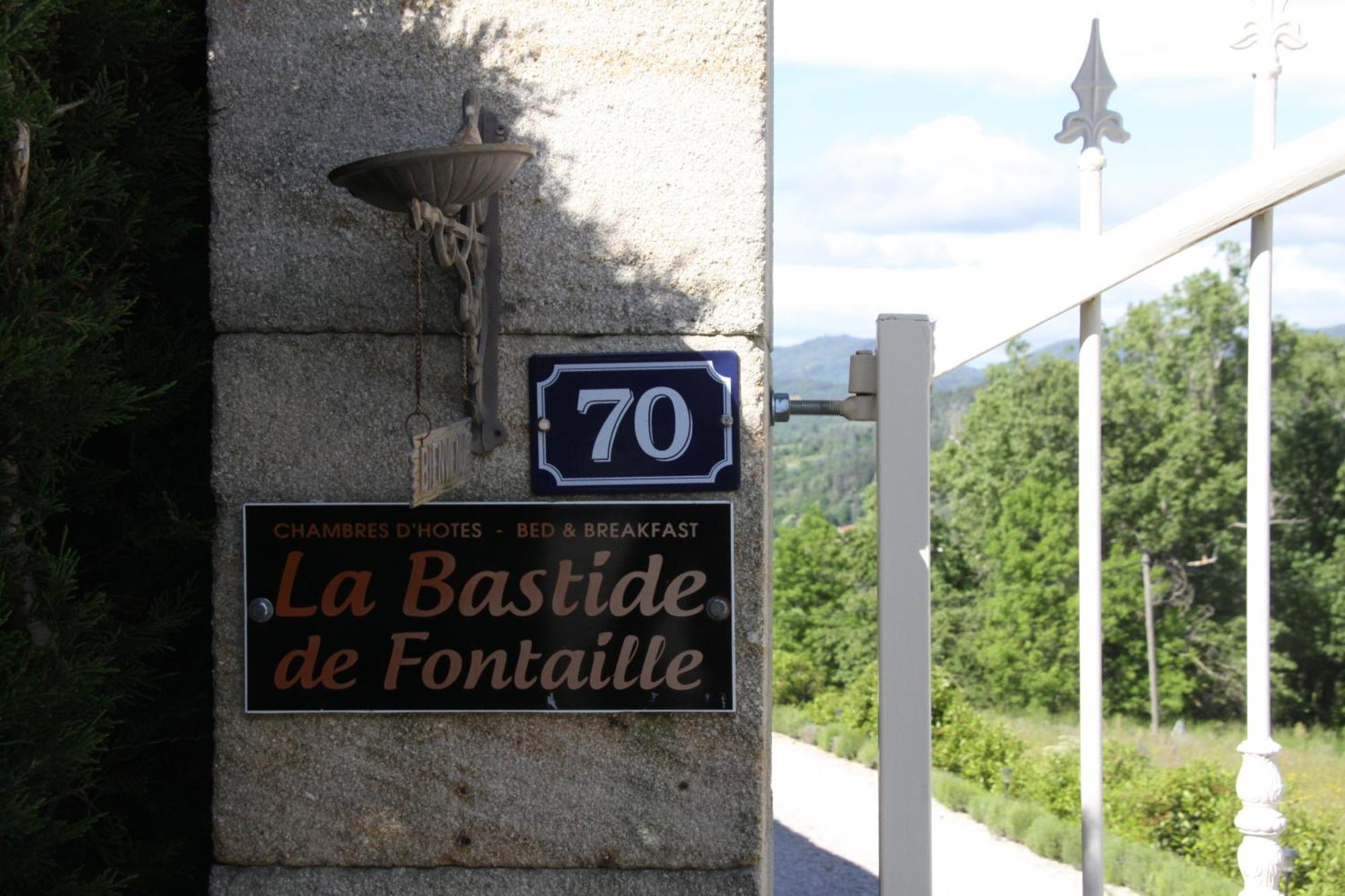 La Bastide De Fontaille Panzió Saint-Félicien Kültér fotó