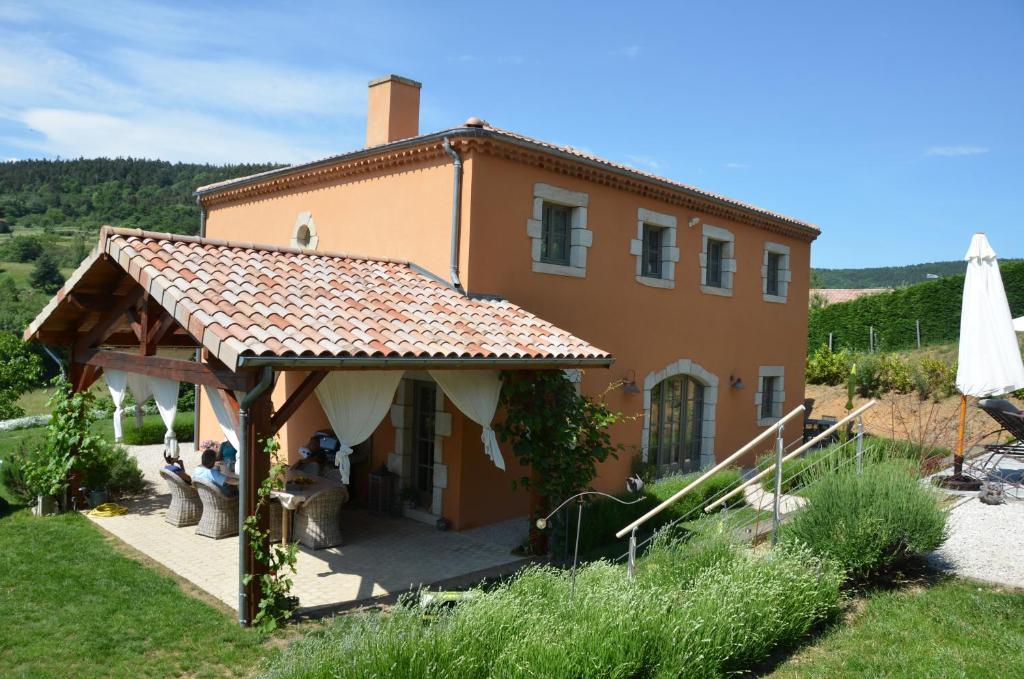 La Bastide De Fontaille Panzió Saint-Félicien Kültér fotó